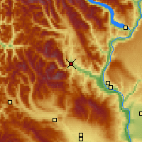 Nearby Forecast Locations - Leavenworth - Map