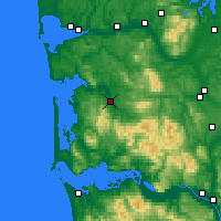 Nearby Forecast Locations - Raymond - Map