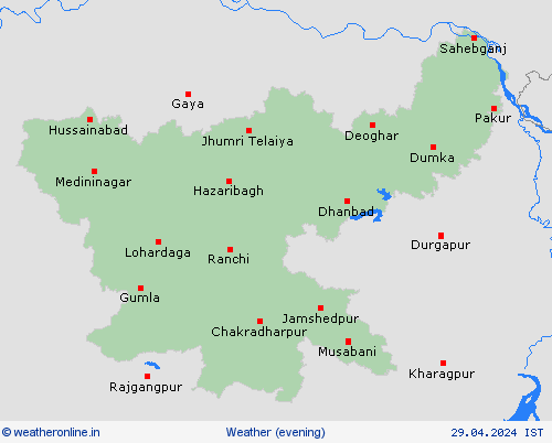 overview  India Forecast maps