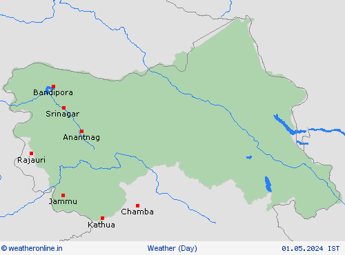 overview  India Forecast maps