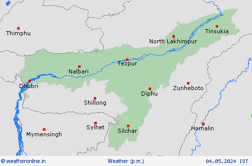 overview  India Forecast maps