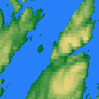 Nearby Forecast Locations - Honningsvåg - Map