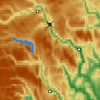 Nearby Forecast Locations - Nesbyen - Map