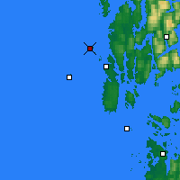 Nearby Forecast Locations - Alfjorden - Map
