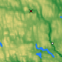 Nearby Forecast Locations - Krangede - Map