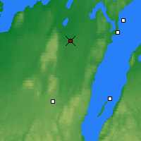 Nearby Forecast Locations - Skövde - Map