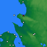 Nearby Forecast Locations - Båstad - Map