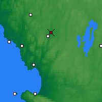 Nearby Forecast Locations - Torup - Map