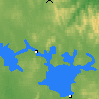Nearby Forecast Locations - Saariselkä - Map