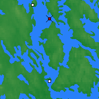 Nearby Forecast Locations - Kuopio Ritoniemi - Map