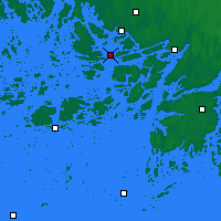 Nearby Forecast Locations - Turku Rajakari - Map