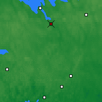 Nearby Forecast Locations - Hämeenlinna - Map