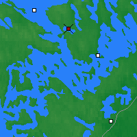 Nearby Forecast Locations - Savonlinna - Map