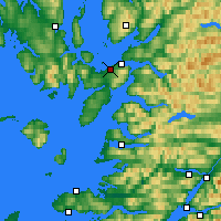 Nearby Forecast Locations - Isle of Skye - Map