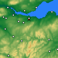 Nearby Forecast Locations - Ingliston - Map