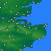 Nearby Forecast Locations - Sheerness - Map