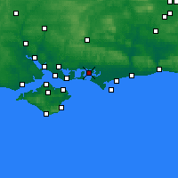Nearby Forecast Locations - Thorney Island - Map