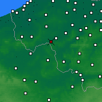 Nearby Forecast Locations - Wevelgem - Map