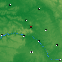 Nearby Forecast Locations - Reims - Prunay Aerodrome - Map