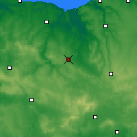 Nearby Forecast Locations - Falaise - Map
