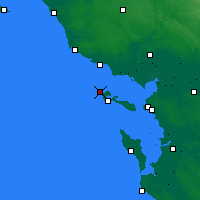 Nearby Forecast Locations - Île de Ré - Map