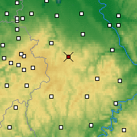 Nearby Forecast Locations - Nettersheim - Map