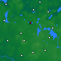 Nearby Forecast Locations - Goldberg - Map