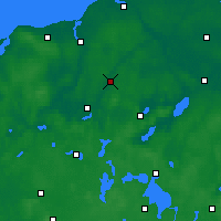 Nearby Forecast Locations - Laage - Map