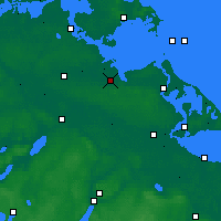 Nearby Forecast Locations - Greifswald - Map