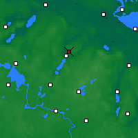 Nearby Forecast Locations - Trollenhagen - Map