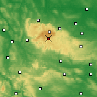 Nearby Forecast Locations - Harz - Map