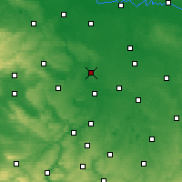 Nearby Forecast Locations - Halle - Map