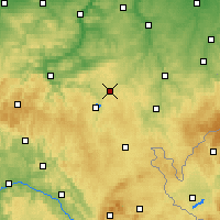Nearby Forecast Locations - Schleiz - Map