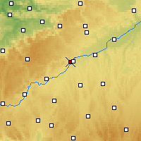 Nearby Forecast Locations - Ulm - Map
