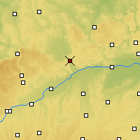 Nearby Forecast Locations - Donau-Ries - Map