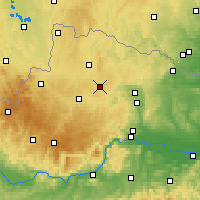 Nearby Forecast Locations - Allentsteig - Map