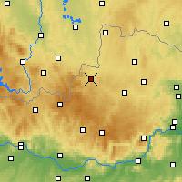 Nearby Forecast Locations - Weitra - Map