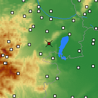 Nearby Forecast Locations - Eisenstadt - Map