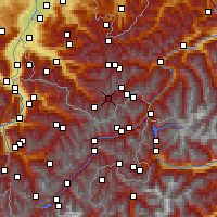 Nearby Forecast Locations - Galtür - Map