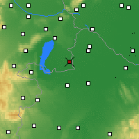 Nearby Forecast Locations - Andau - Map
