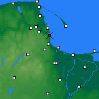 Nearby Forecast Locations - Gdynia - Map