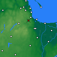 Nearby Forecast Locations - Gdańsk - Map