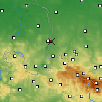 Nearby Forecast Locations - Zgorzelec - Map