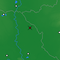 Nearby Forecast Locations - Kikinda - Map
