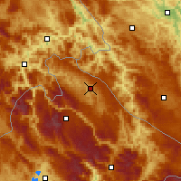 Nearby Forecast Locations - Pljevlja - Map