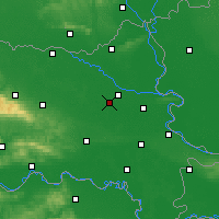 Nearby Forecast Locations - Čepin - Map