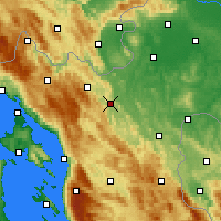 Nearby Forecast Locations - Ogulin - Map