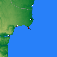 Nearby Forecast Locations - Kaliakpa - Map