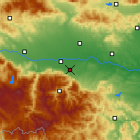 Nearby Forecast Locations - Krumovo - Map