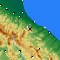 Nearby Forecast Locations - Sassofeltrio - Map